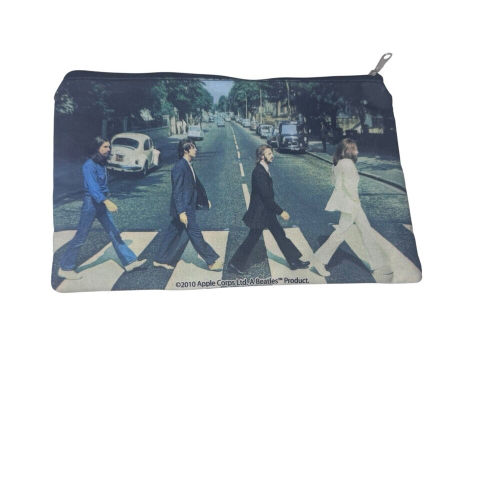 The Beatles Pencil Pouch Abbey Road 2010 Apple Corps LTD - Fast Shipping- HTF